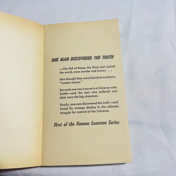 Vintage E.E. "Doc" Smith Triplanetary First Edition Lensman Sci Fi Novel Vintage - Picture 4 of 6